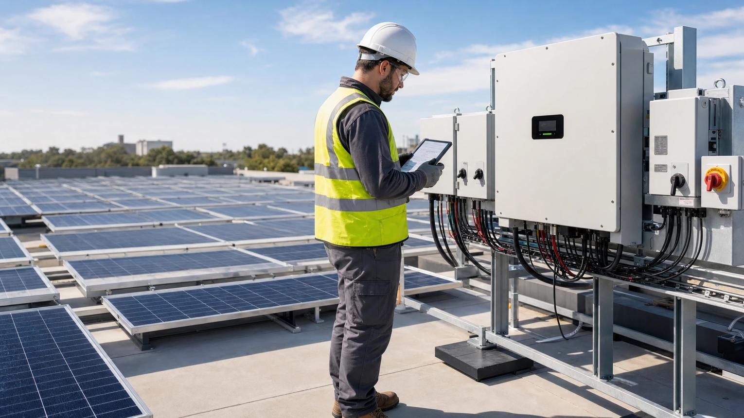 Solar PV Commissioning Checklist: Pre-Energization, Startup, Records, and Handoff — NerdVolt