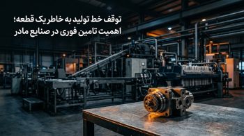 توقف خط تولید به خاطر یک قطعه؛ اهمیت تامین فوری در صنایع مادر